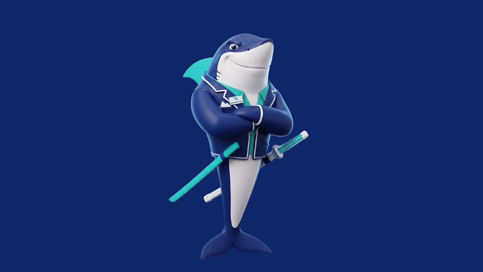 Growfin Brand Engine mascot and cover asset library